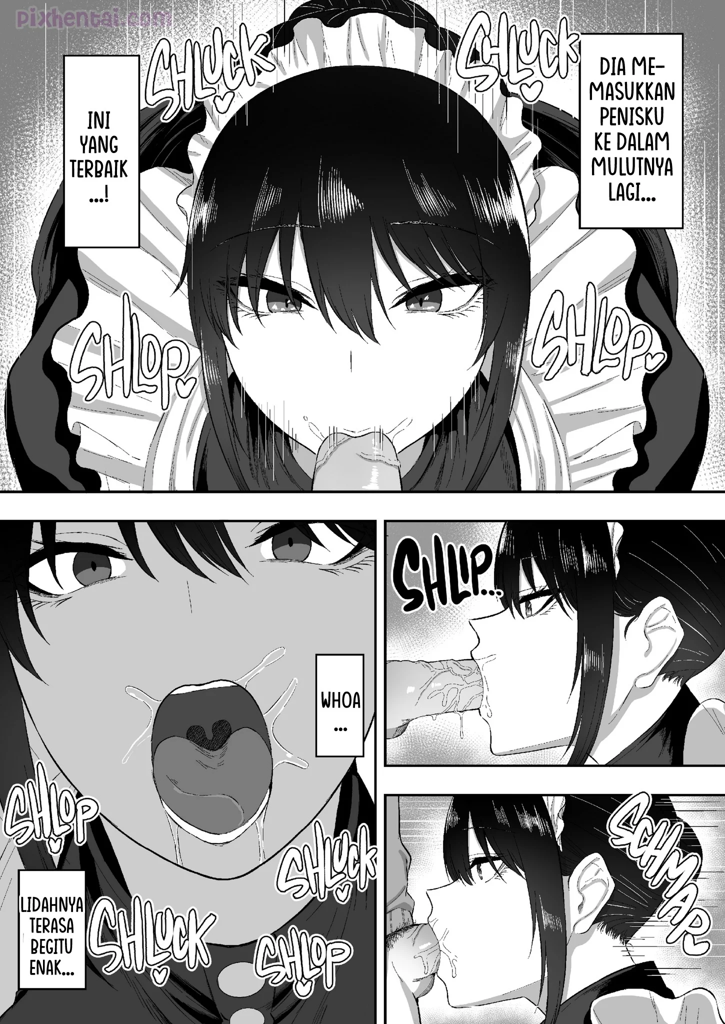 Komik hentai xxx manga sex bokep Maid no Shirasaki-san ni Gohoushi Shite Morau Hanashi 9